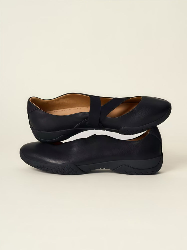 Women's Free Bandage Ballet Training Soft Light Mary Women's Fashion Shoes