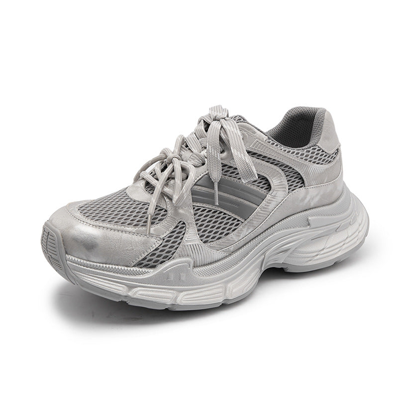 Men's Dad Platform Height Increasing Breathable Fashion Men's Sports Shoes
