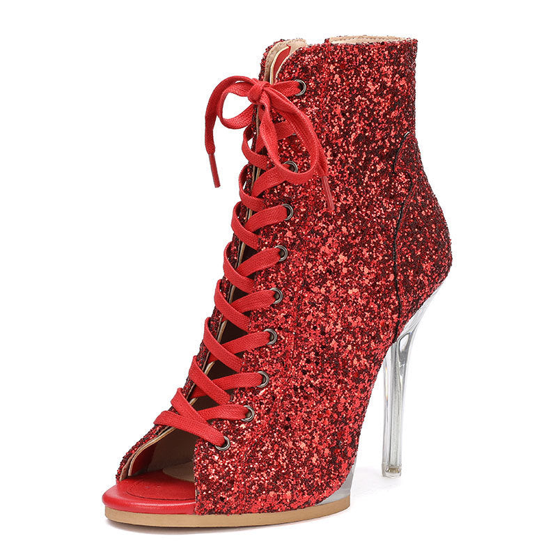 Women's Sexy Jazz Special Dancing Short High Dance Women's Sports Shoes