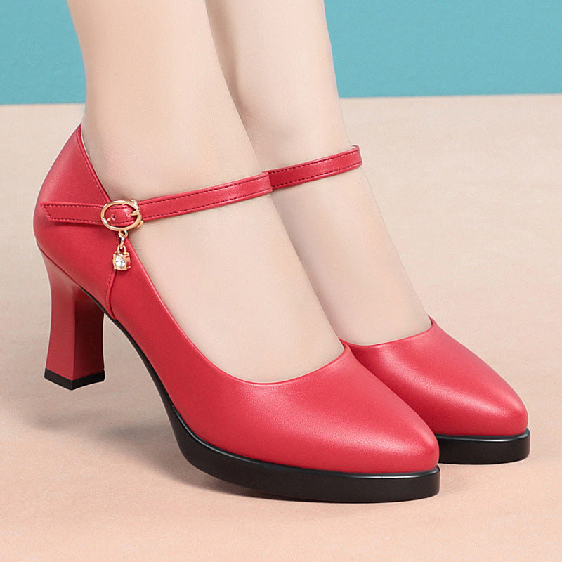 Women's Genuine Dancing For Cheongsam Mother High Catwalk Women's Fashion Shoes