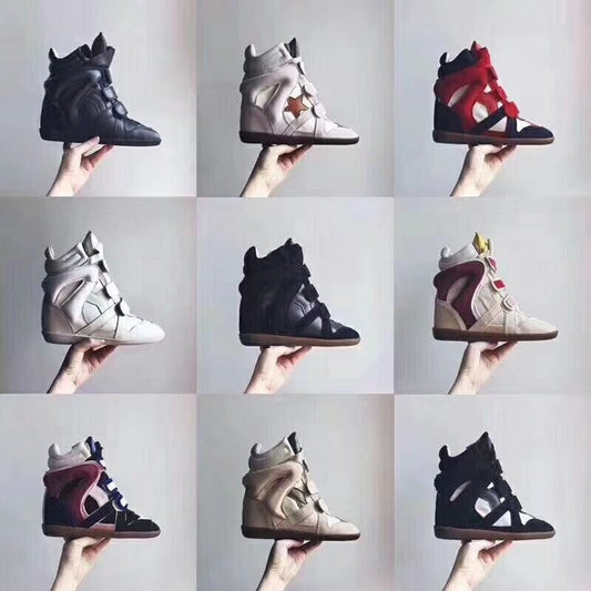 Women's Street Height Increasing Insole Leisure Climbing Sports Casual Shoes