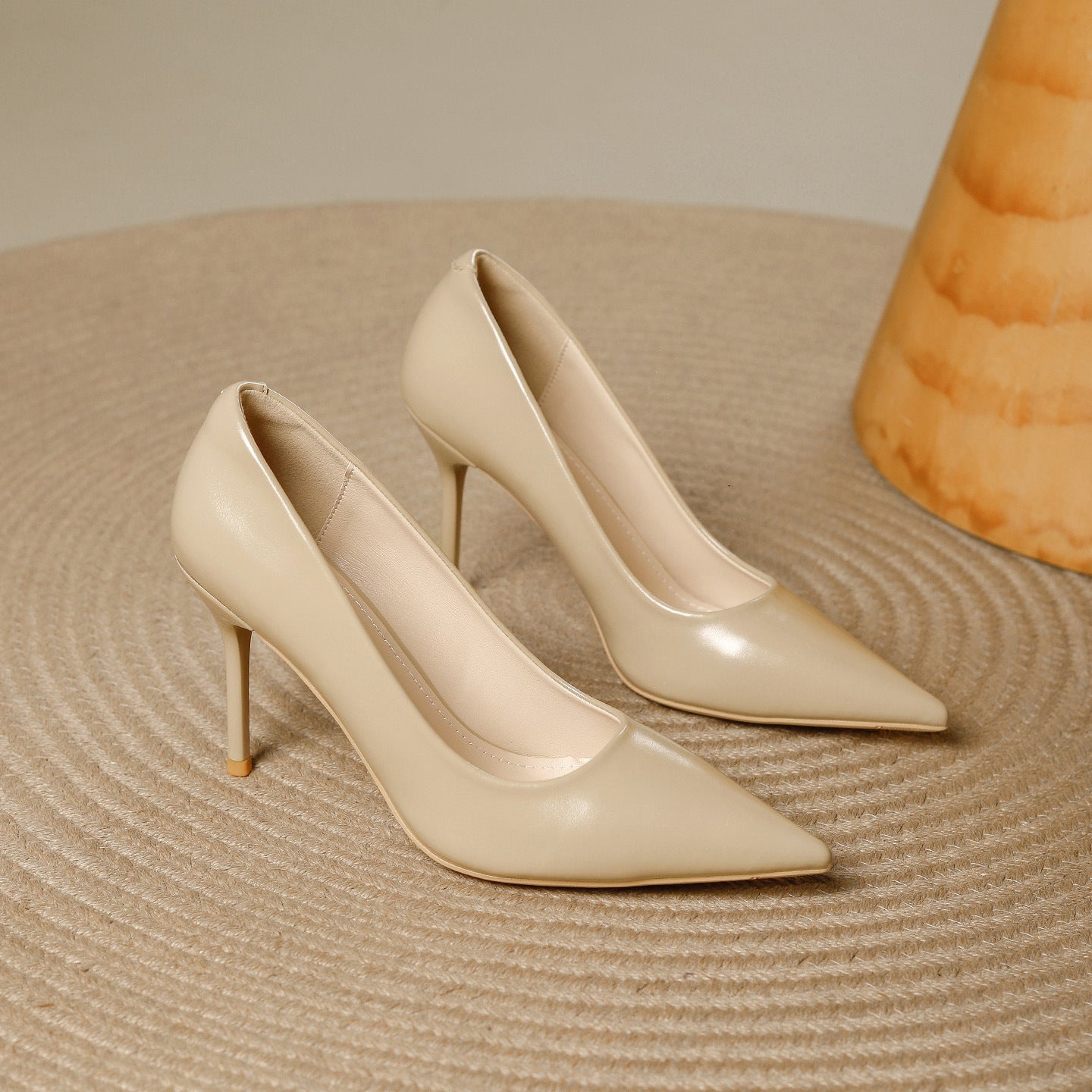 Women's Simple High Autumn Low-cut Stiletto Comfortable Soft Women's Fashion Shoes