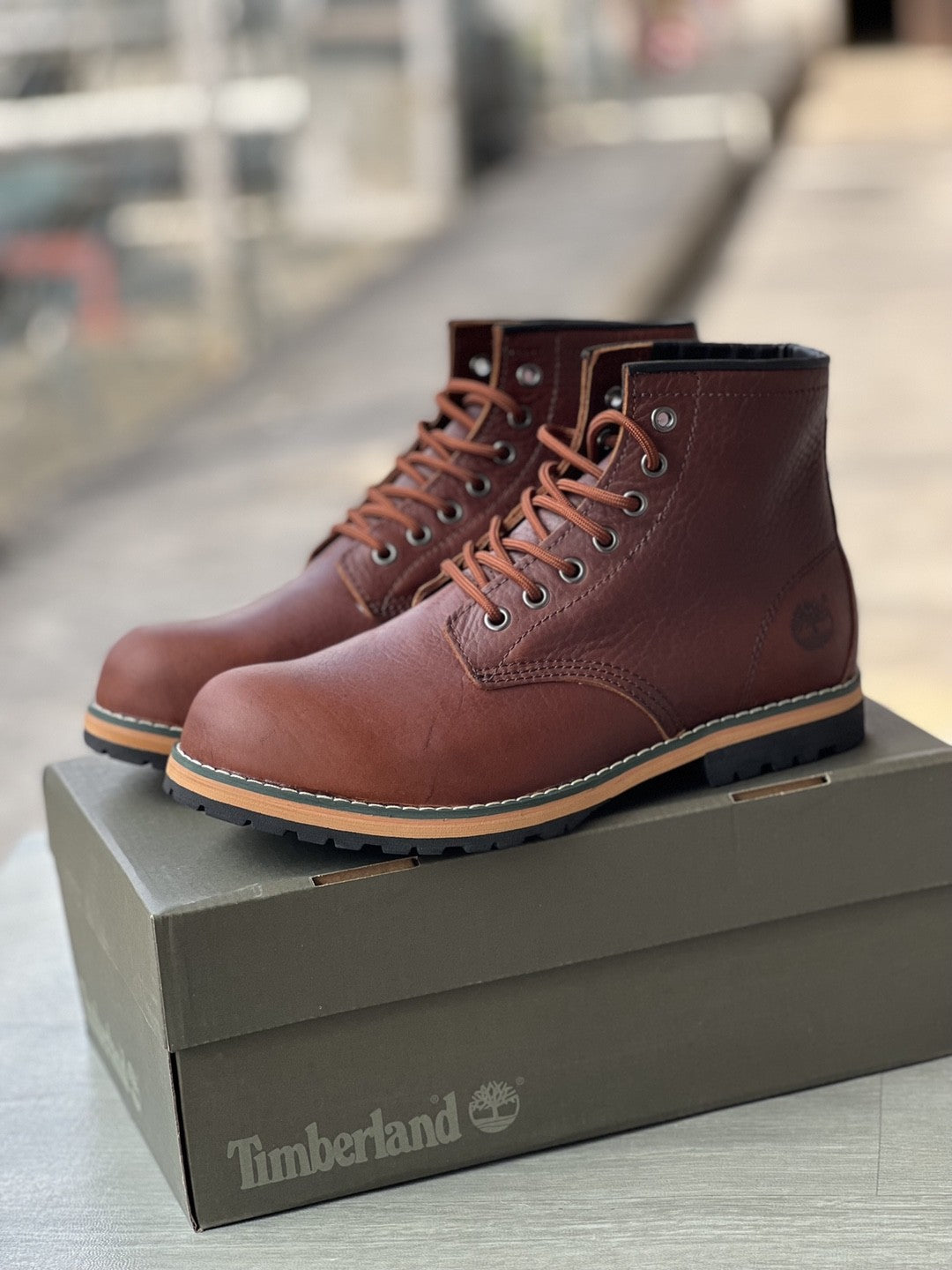 Men's Genuine Top Layer Cowhide Four Fashion Trendy Short Tooling Machinery Men's Leather Boots
