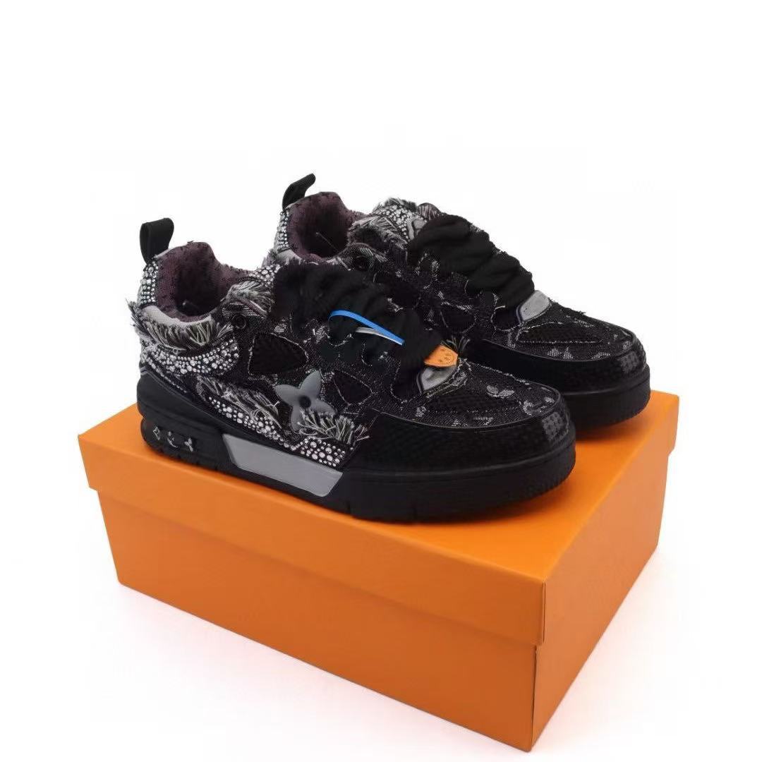 Women's & Men's High Quality Drawer Box Packaging Donkey Breathable Couple Women's Sports Shoes