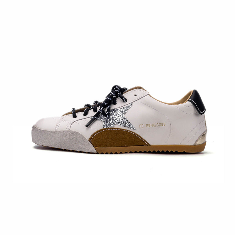 Women's Distressed Little Dirty Korean Style White Women's Casual Shoes