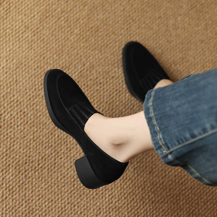 Women's Super Beautiful Frosted Soft Bottom Not Tired Feet Winter Fleece Women's Fashion Shoes