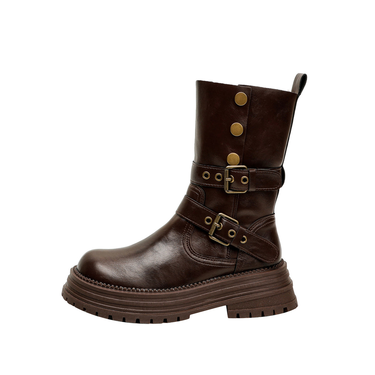 Women's Martin Thick Bottom Elevator Wild Small Boots