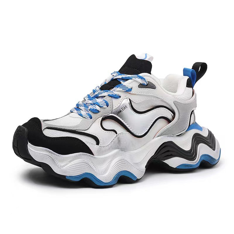 Women's & Men's Dad Platform Height Increasing Couple Low Casual Shoes