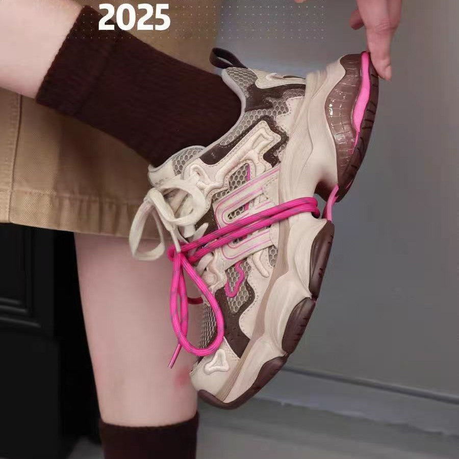 Order Rebel Planet Design Sense Leisure Trendy Binding Women's Sports Shoes
