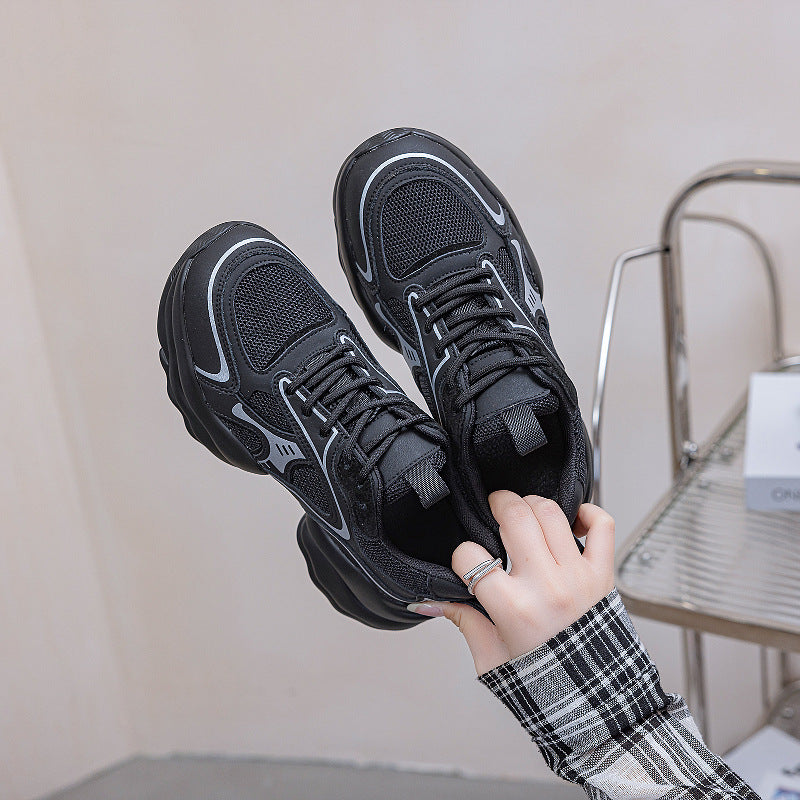 Women's Lu Coconut Custard Platform Dad Height Increasing Casual Shoes