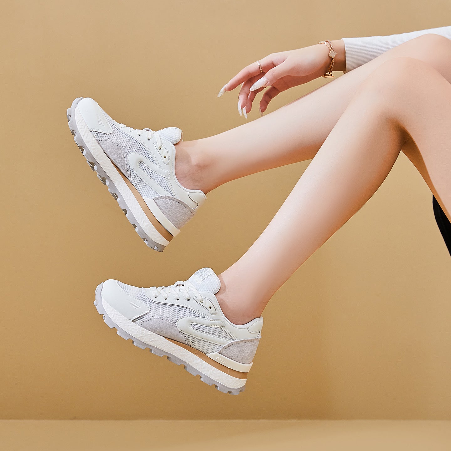Women's Dad Fashionable Summer Korean Style Thick Women's Sports Shoes