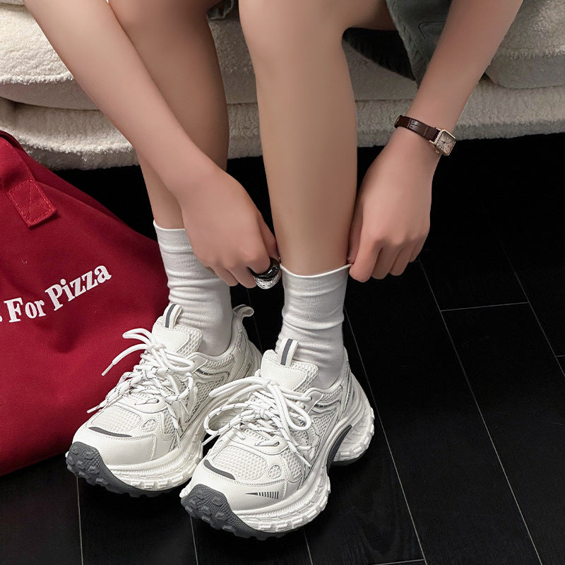 Women's Dad Spring Korean Super Hot Mesh Women's Sports Shoes