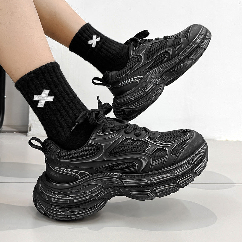 Men's Dad Brushed Mesh Breathable Fashionable Outdoor Casual Shoes
