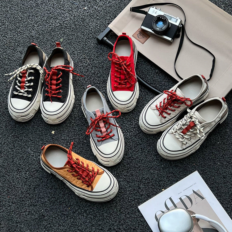 Women's Jack Purcell White Spring Thick Bottom Women's Shoes