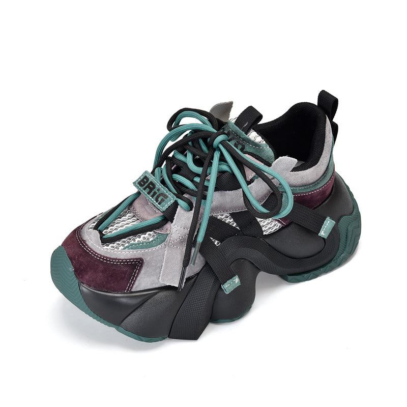 Classy Women's Spring Platform Dad Design Men's Shoes