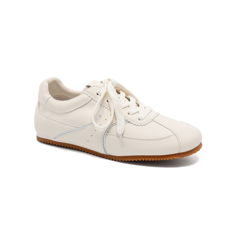 Women's Retro Linen German Training Lace Up Flat Women's Sports Shoes