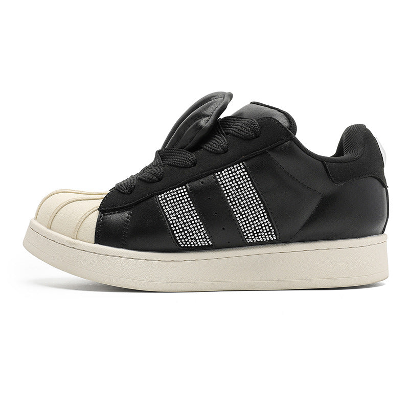 Shell German Training Retro Warm Bread Fashion Men's Sports Shoes