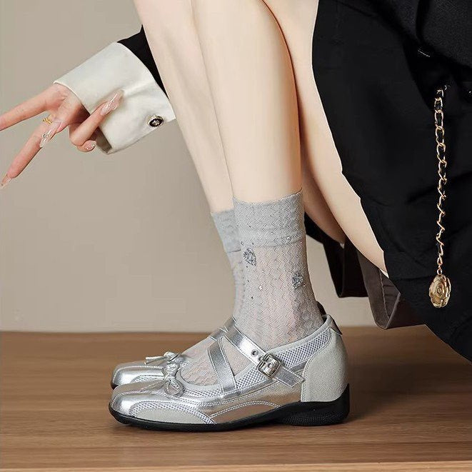 Women's Increasing Insole Mary Jane Classic Style Men's Shoes