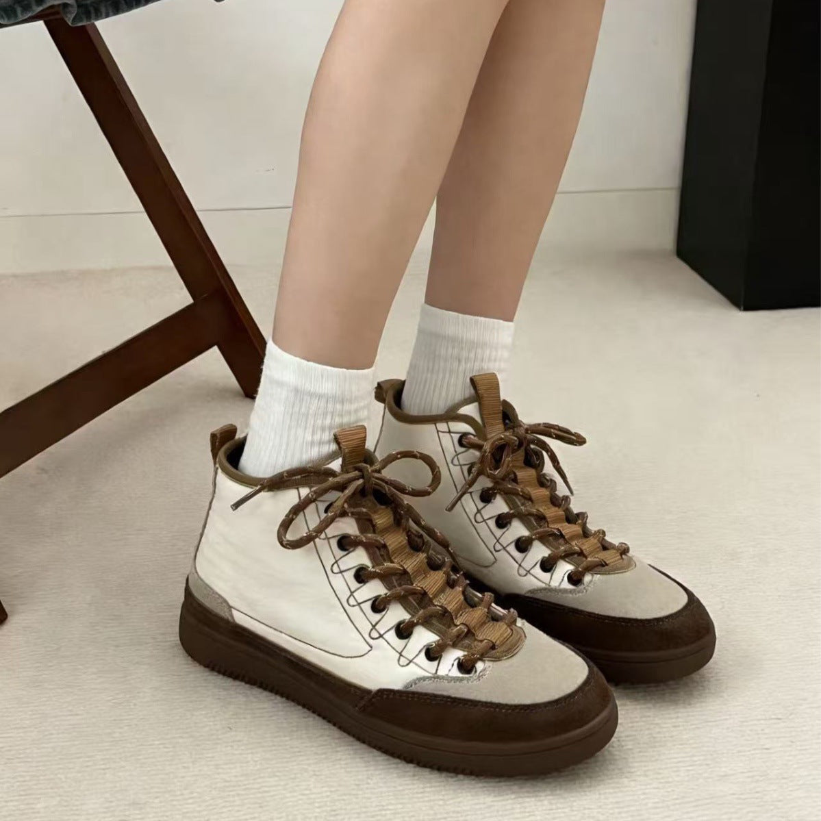 Women's Bottom German Training Spring Korean Style Soft Color Women's Casual Shoes