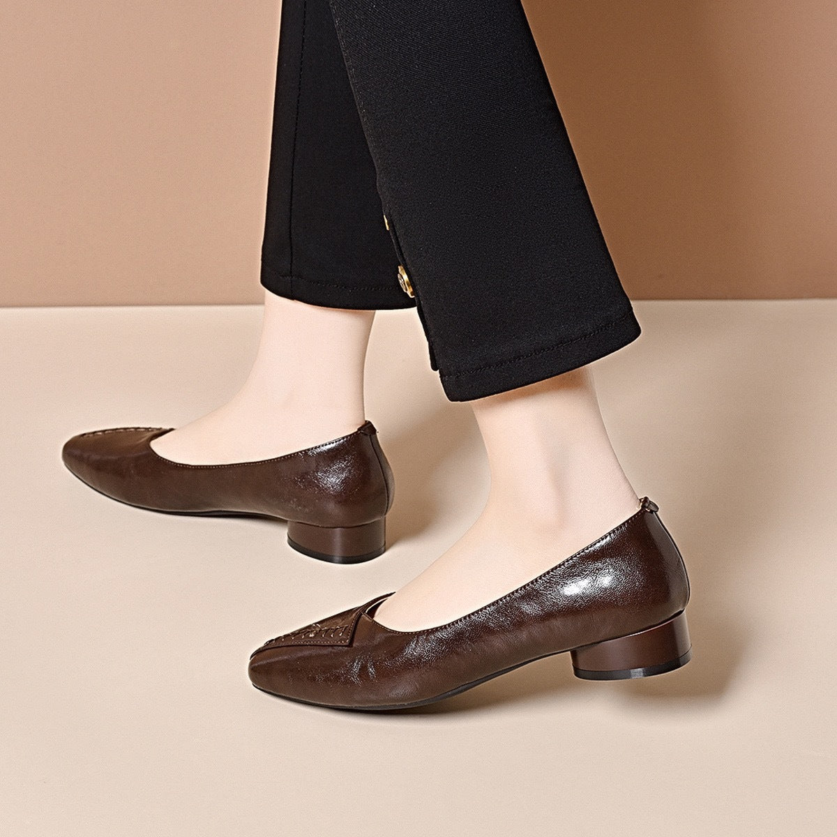 Women's Toe Woven Flat Soft Bottom Thin Women's Fashion Shoes
