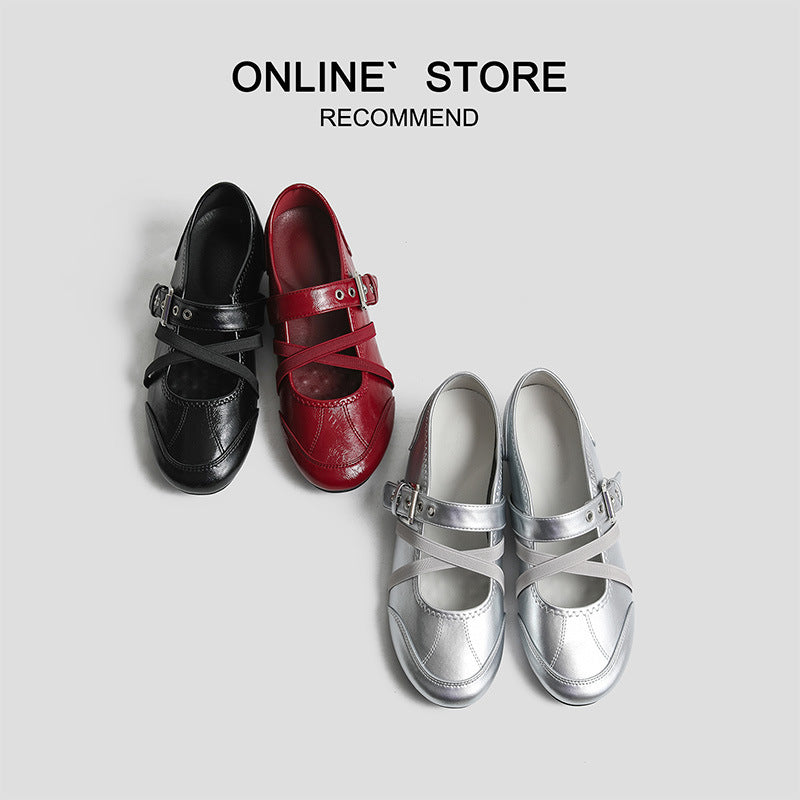 Version Height Increasing Insole Ballet Shallow Women's Casual Shoes