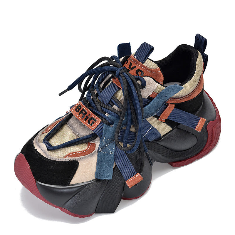 Classy Women's Spring Platform Dad Design Men's Shoes