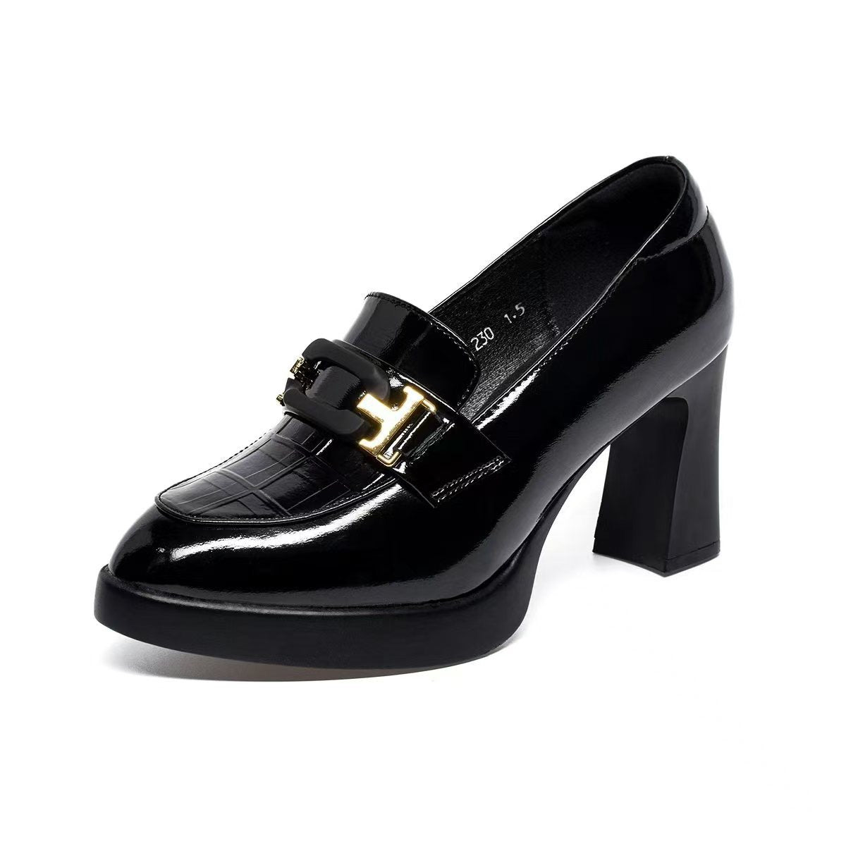 Women's Layer Cowhide British Stylish Pointed Toe Women's Fashion Shoes