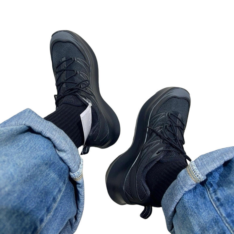 Women's Lightweight Comfortable Platform Height Increasing Fashionable Sports Casual Shoes
