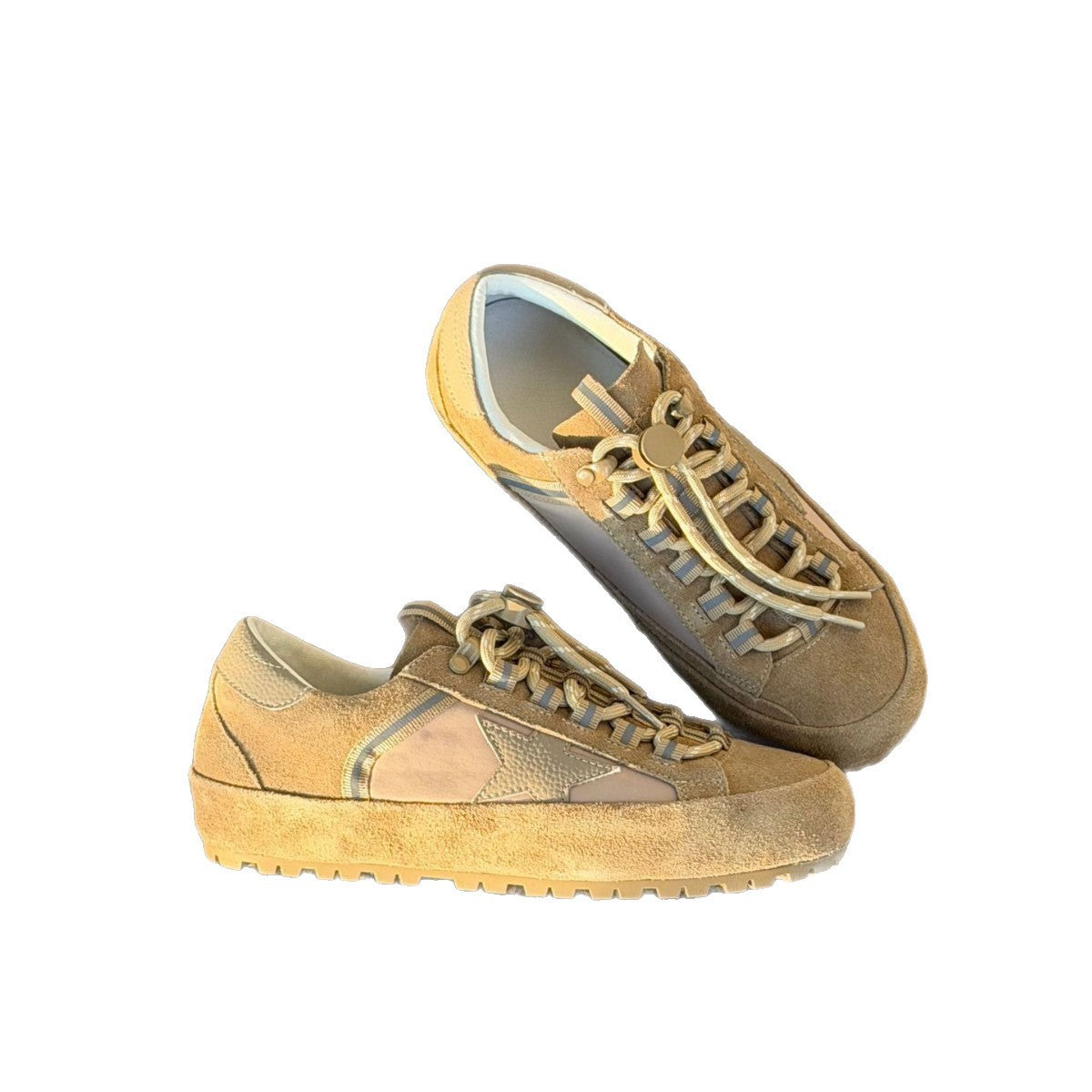 Women's German Training European Goods Versatile Sports Retro Style Round Toe Women's Casual Shoes