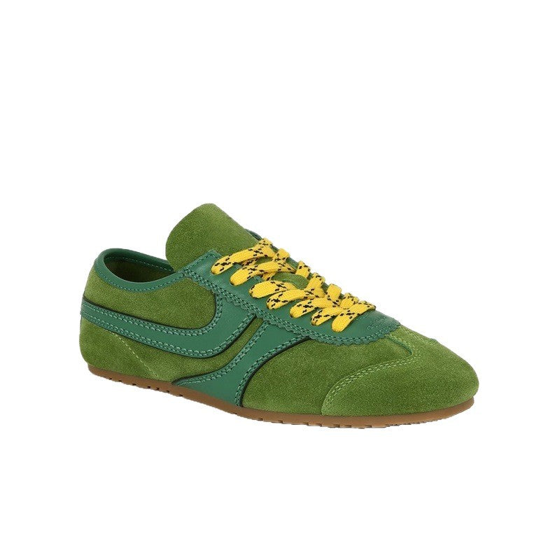 Women's Toe Laces Niche Height Increasing German Women's Sports Shoes