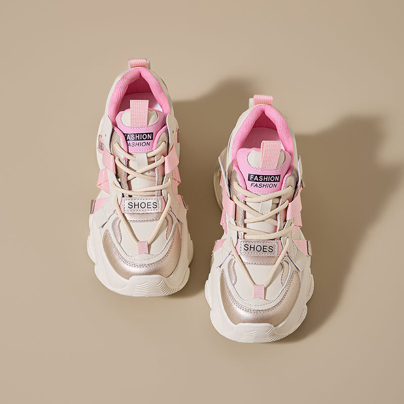 Women's Paris Heightened Daddy Platform Early Spring Sports Casual Shoes