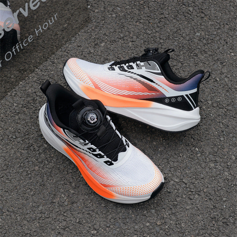Men's Mesh Breathable Shock Absorption Soft Sole Rotating Men's Sports Shoes