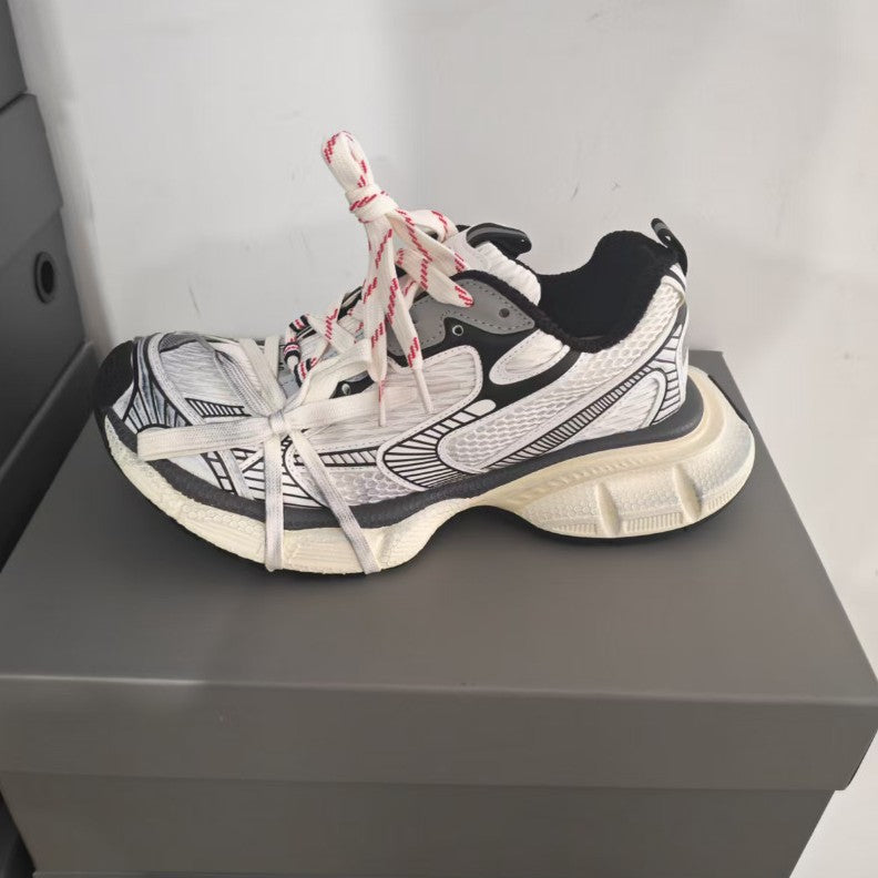 Women's & Men's Dad Breathable Mesh Platform Fashionable Versatile Retro Casual Shoes