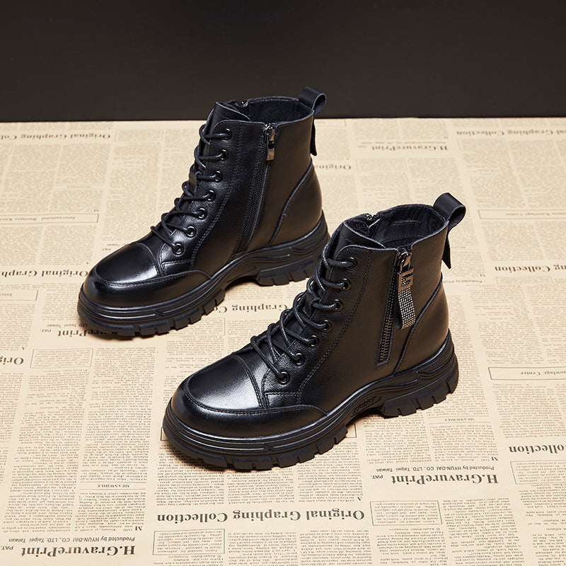 Women's Handsome Round Toe Martin Trendy Sweet Cool Boots