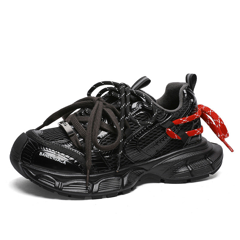 Women's Autumn Metal Buckle Strap Dad Fashion Women's Sports Shoes