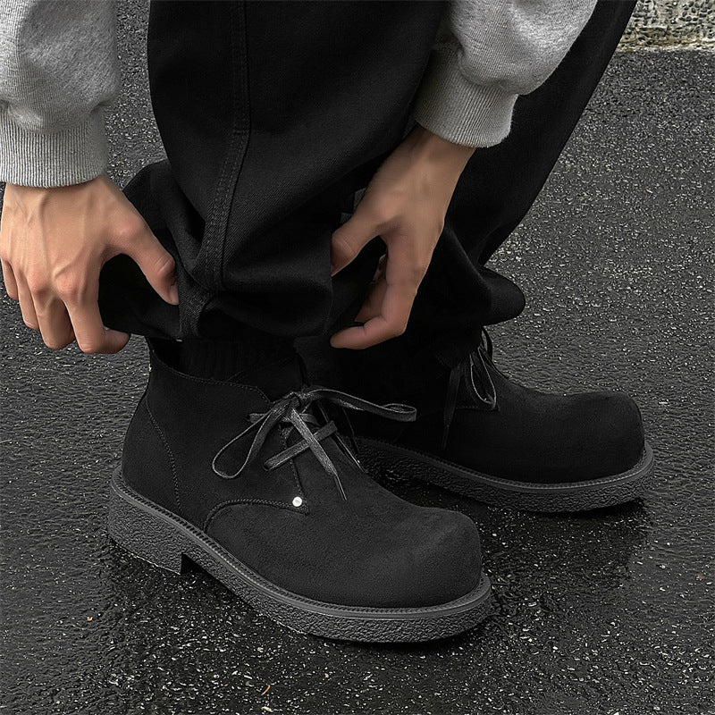 Men's Worker Retro Trendy Versatile Outdoor Men's Martin Boots