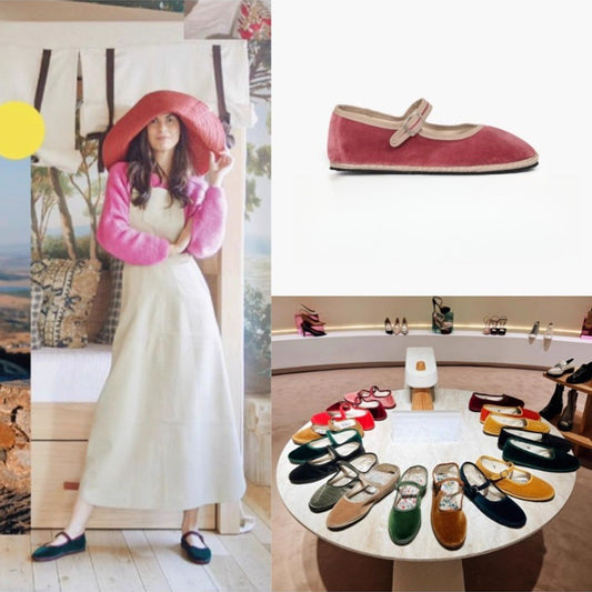 Women's Veet Mary Jane Grandma Flat Low-cut Ballerina Flats Women's Casual Shoes