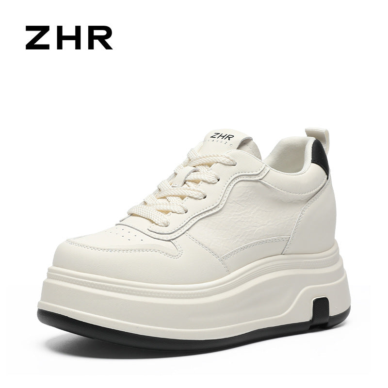 Platform Hidden White Portable Small Sports Women's Casual Shoes