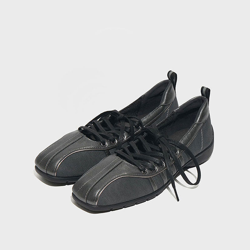 Women's Ballet Summer Sier Single-layer Thick Bottom Mary Sports Casual Shoes