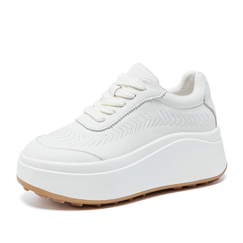 Women's Spring Soft Bottom Small Height Increasing Women's Shoes