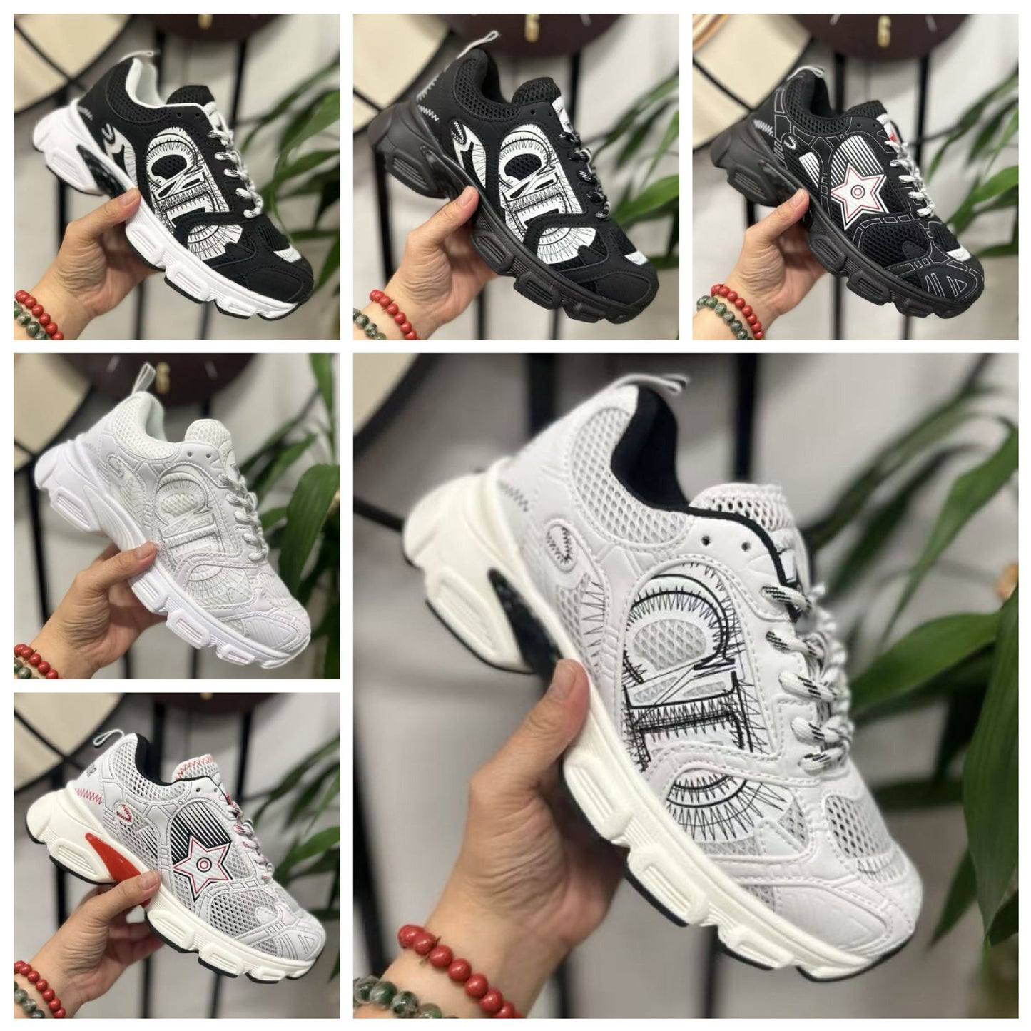 Women's & Men's Couple Fashion Lightweight Running Breathable Comfort Men's Sports Shoes