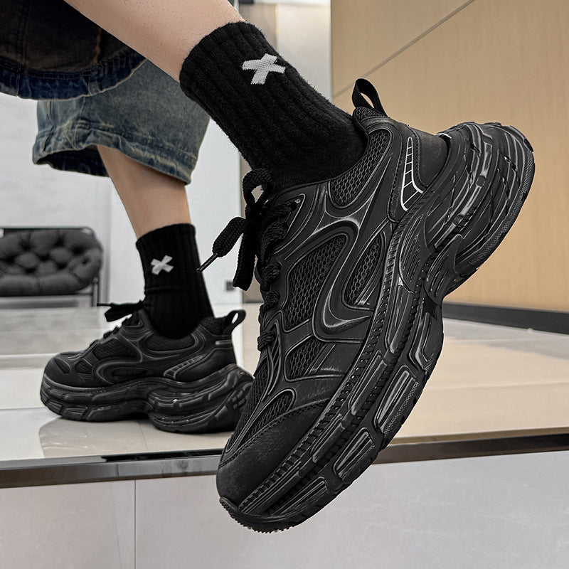 Men's Dad Brushed Mesh Breathable Fashionable Outdoor Casual Shoes