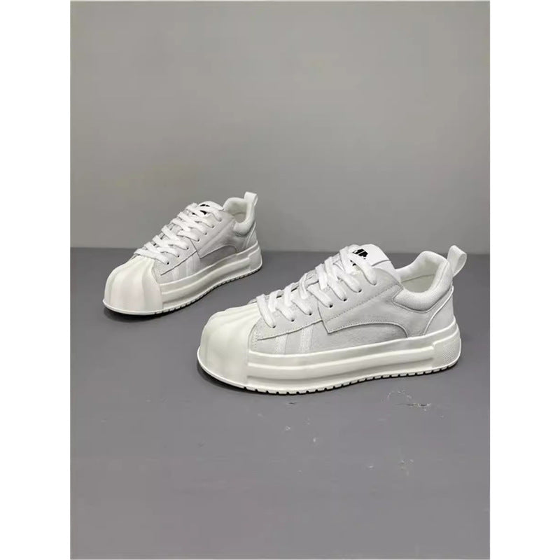Autumn Trendy Versatile Shell Toe Fashionable Comfortable Platform Casual Shoes