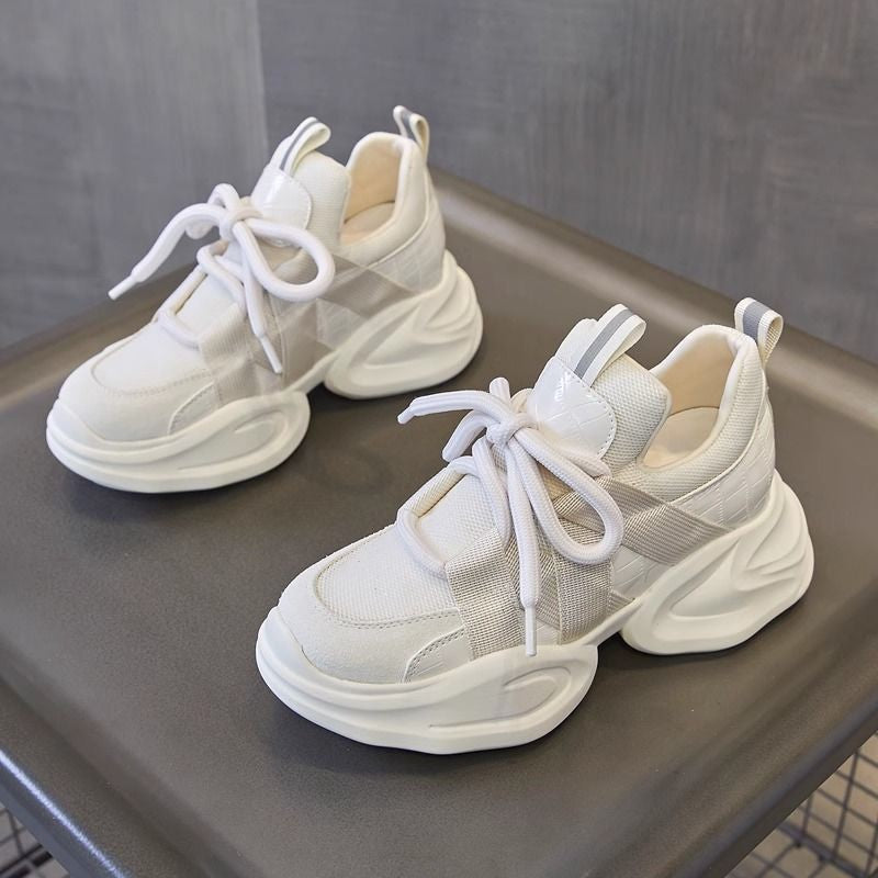 Women's Small Dad Female Height Increasing Insole Women's Sports Shoes