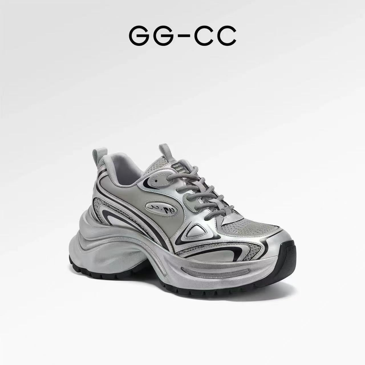 Women's Shining Galaxy Autumn Platform Dad Sports Casual Shoes