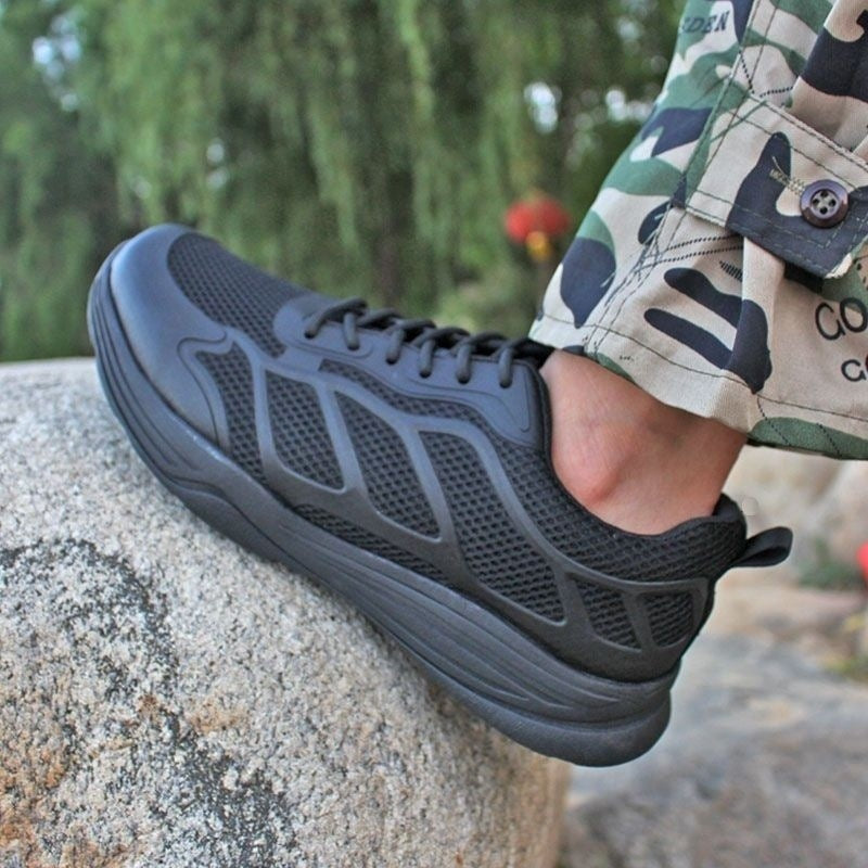 Hiking Black Training Rubber Physical Summer Breathable Men's Sports Shoes