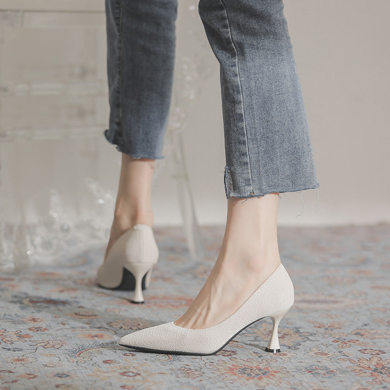 Women's Professional Commute Classy High Korean Style Women's Fashion Shoes