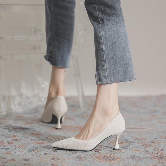Women's Professional Commute Classy High Korean Style Women's Fashion Shoes