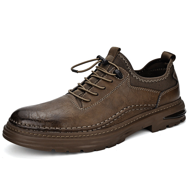 Men's Autumn Genuine Business Fashion Large Size Men's Casual Leather Shoes