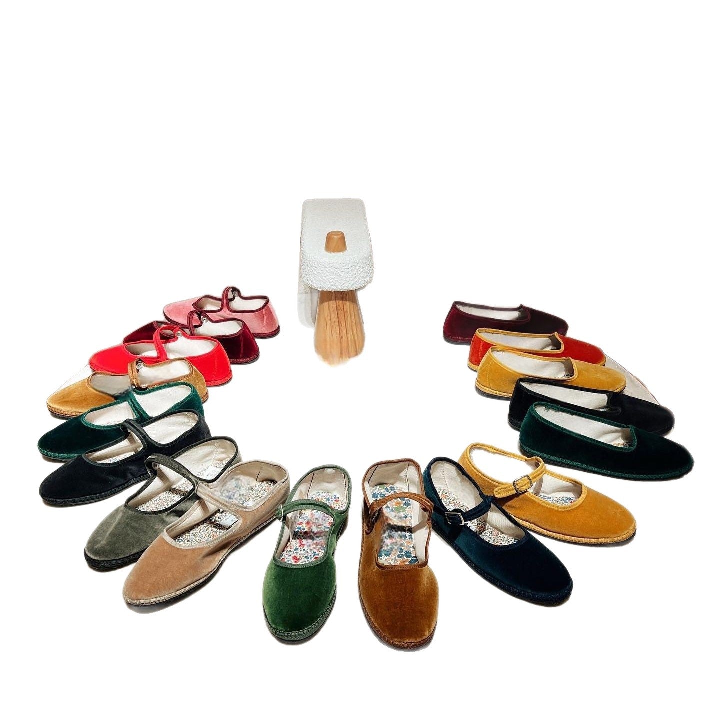 Women's Veet Mary Jane Grandma Flat Low-cut Ballerina Flats Women's Casual Shoes